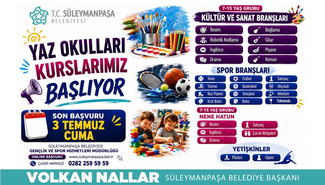 Yaz Okulları Banner